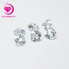 Loose White Cubic Zirconia Popular Loose Gemstone Cushion Cut White Color Cubic Zirconia Gems
