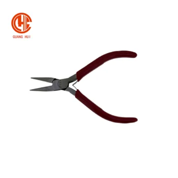 Wrigley Solid Needle Nose Pliers Plastic Metal Red Cutting Pliers For Jewelry Tools Store