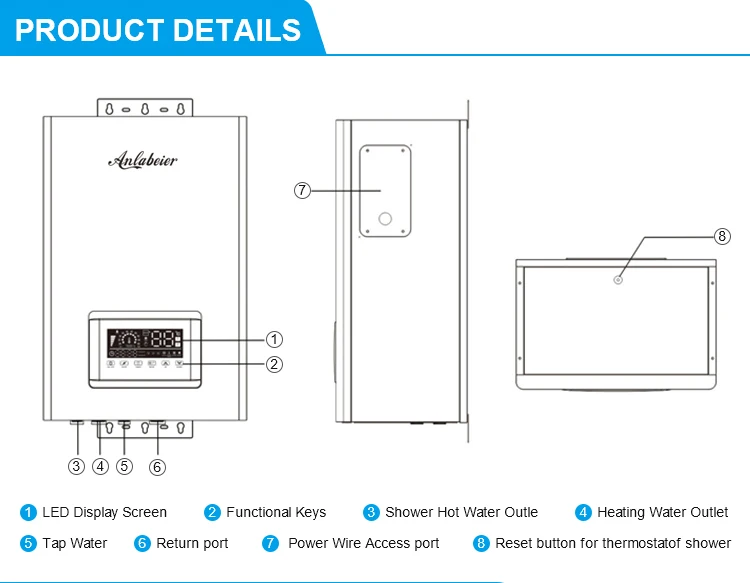 Other Home Heaters, 220V Single Phase, 20000 - detail 18