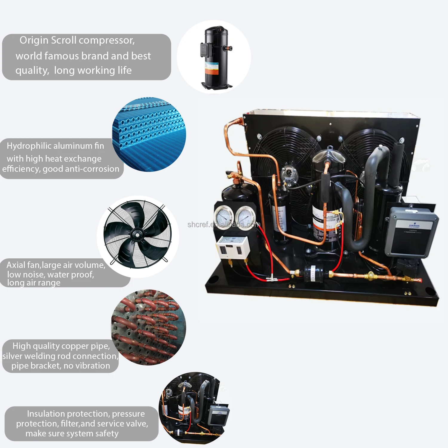Condensing Unit, 10HP, Scroll - detail 6