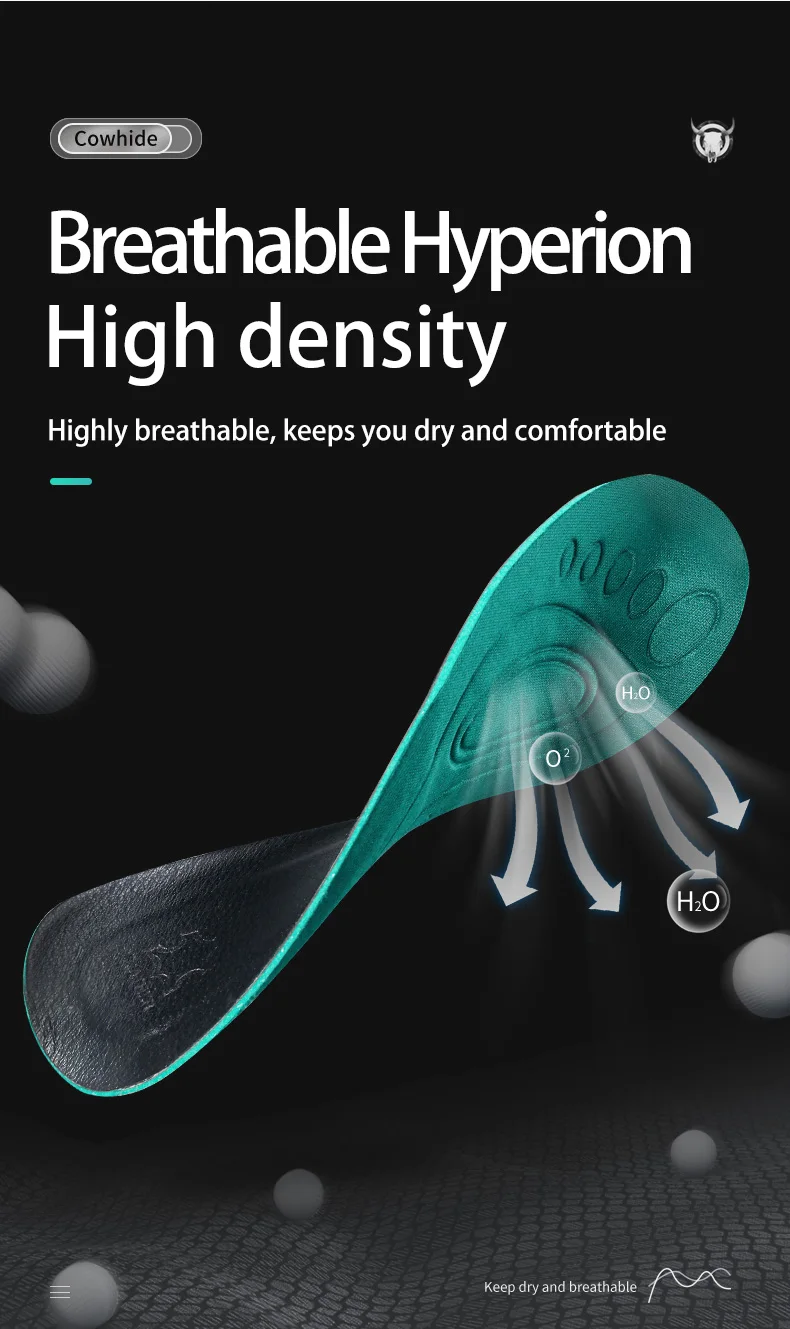 Sweat-Absorbing Shock-Absorbing Leather Insoles for Comfortable Footbed Sweat-Absorbing Shock-Absorbing Leather Insoles for Comfortable Footbed