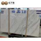 Tiles Custom Nature White Stone Volakas White Marble Tiles For Interior Lounge Floor Design