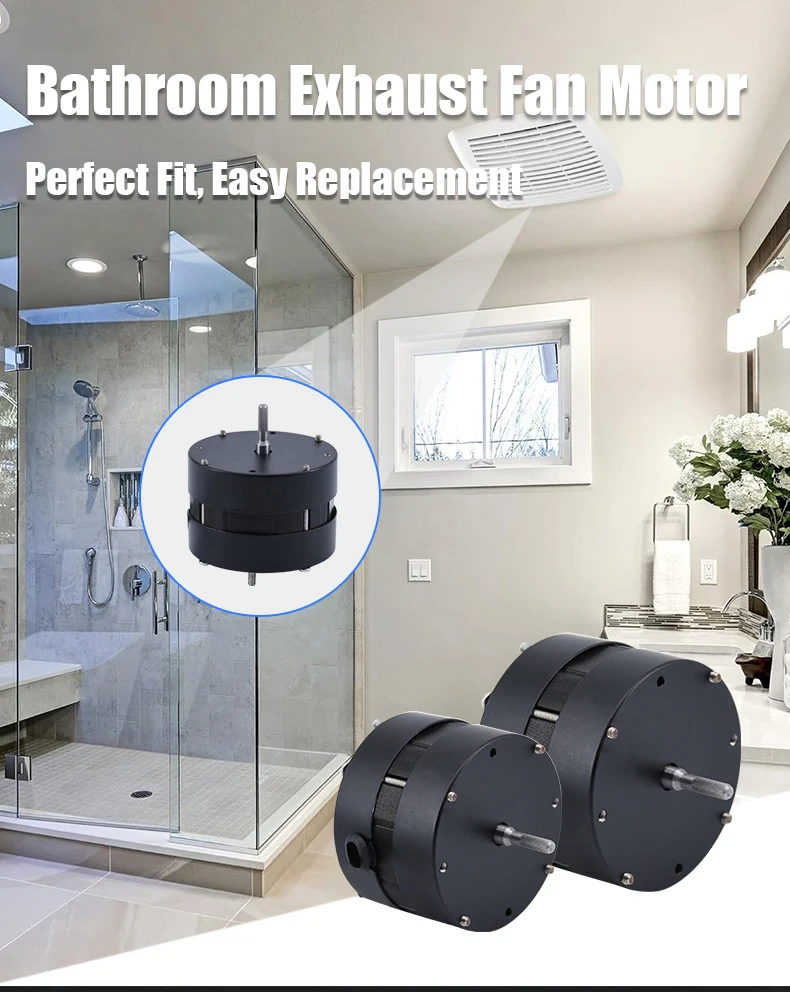 Compatible with Bath Fan, 1550, RPM, 115V, 3.3" - detail 8