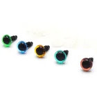 10mm Eyes Durable Using Low Price Custom 10mm Transparent Toy Eyes/safety Plastic Eyes
