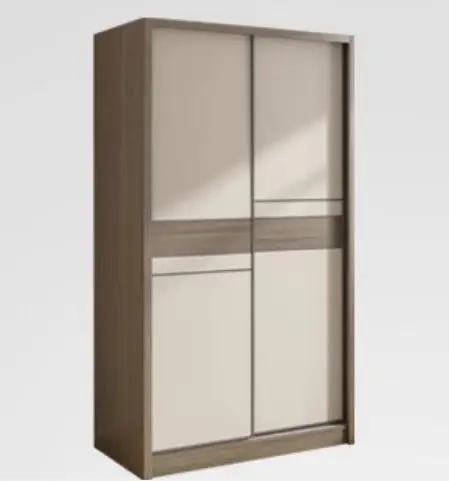 Oderncontracted combination wardrobe 1.2m sliding door wardrobe bedroom whole two Nordic wardrobe