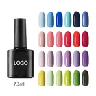 Polish Free Shipping Customize Logo UV Gel Nail Polish Nail Art Gel Polish Organic Nail Gel Polish