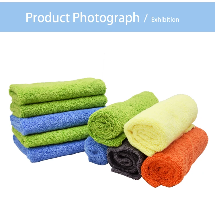 Gsm Edgeless Microfiber Cleaning Cloth For Car Wash Cleaning Super