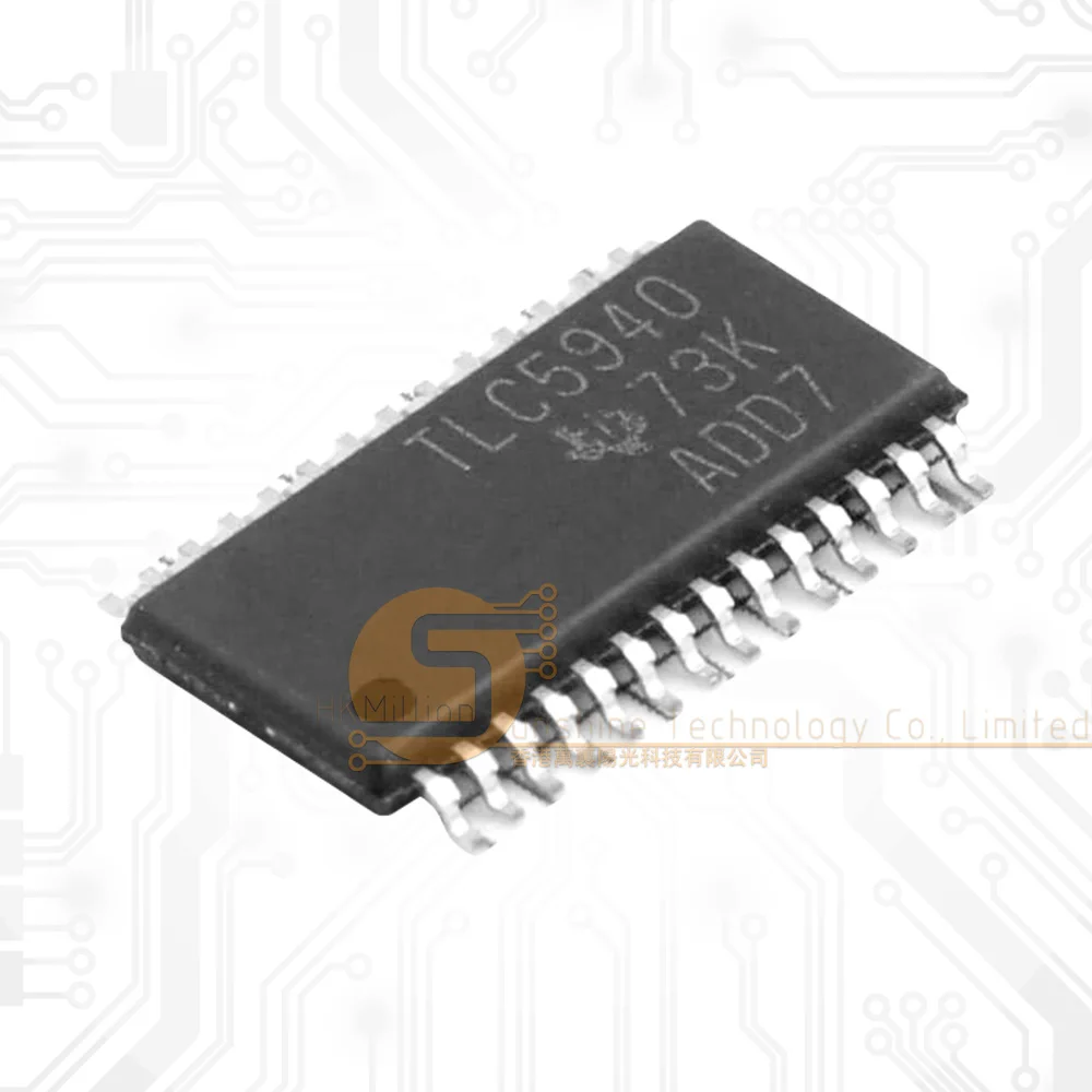 product htssop 28 led driver ic tlc5940pwpr tlc5940pwp tlc5940 for led matrix display control-0