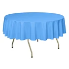 Table Cloth Table Cloth Disposable No.2 Sky Blue Disposable Non-Woven Table Cloth