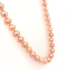Pearl Necklace Pearlpearl Necklace Silver Necklace Hight Quality Pearl Jewelry 925 Sterling Silver Pink Pearl Necklace