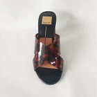 Factory Price Sale Height Increasing High Heels Slipper Sandal For Women