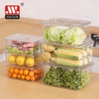 Bins Storage Reusable Refrigerator Organizer Bins Food Container Food Storage Boxes Storage