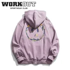 Pullover Hoodies Top Quality Plain Purple Custom Graphic Logo Print Unisex Pullover Hoodies Wholesale