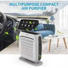 Car OEM Manufacturer 2-In-1 Portable Air Purifier Car With H13 True HEPA Air Purifier For Car And Home