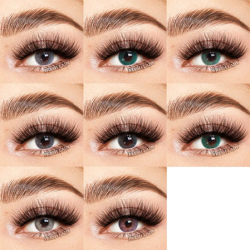 Liangguo Fresh Lady 40 colors Stunna Girl wholesale eye color contact lenses