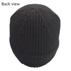 Winter Beanie Unisex Winter Warm Double Cuff Beanie Knit Hats Seamless