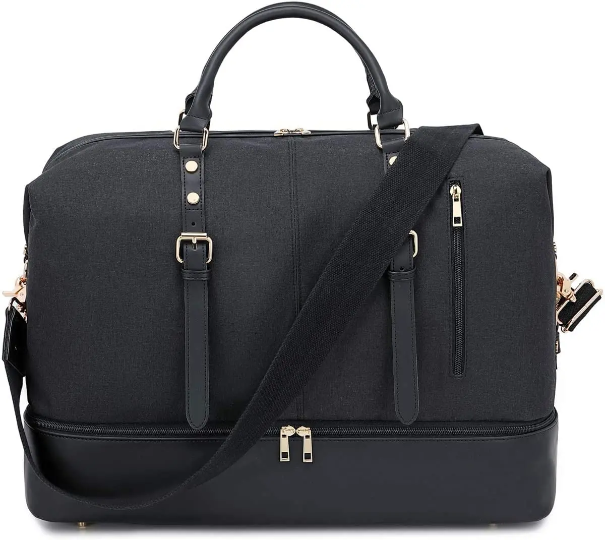Bag with bottom shoe compartment Clearance