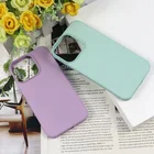 Iphone Multi Color Silicone TPU Soft Bumper Matting Slim Case For Apple IPhone 13 / IPhone 13 Pro