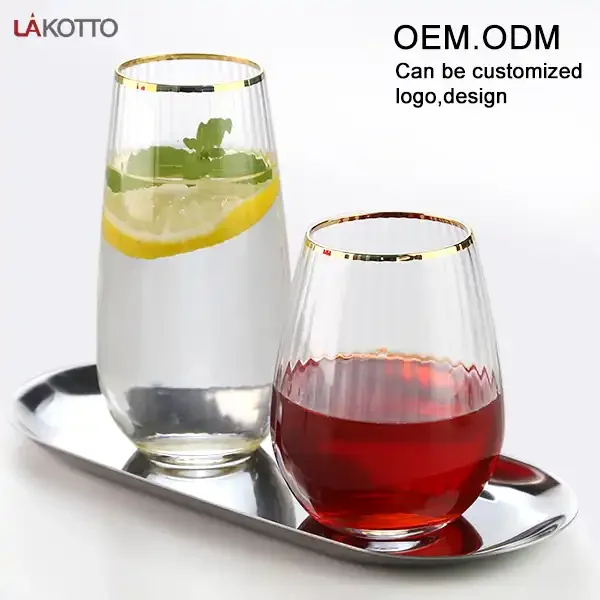 new product idea 2024 Custom water whiskey crystal drinking glassware 340ml highball glass cup manufacturers