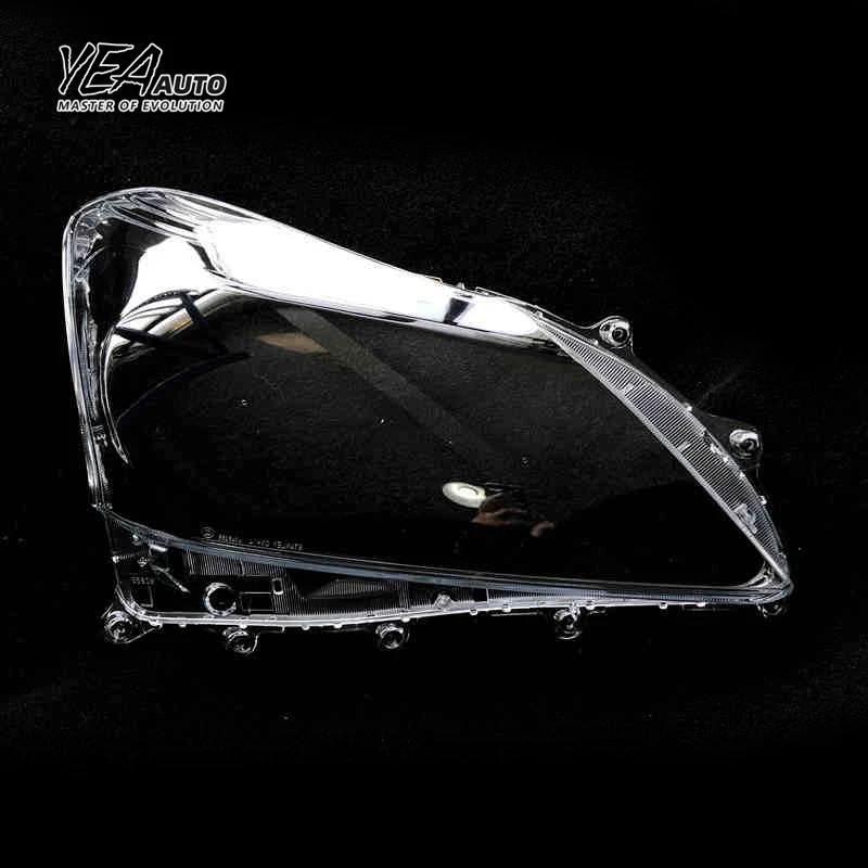 product yea auto car headlight cover headlight glass lens glass for toyota crown 13th lens cover 2010 2013 pc lampshade clear shell131-4