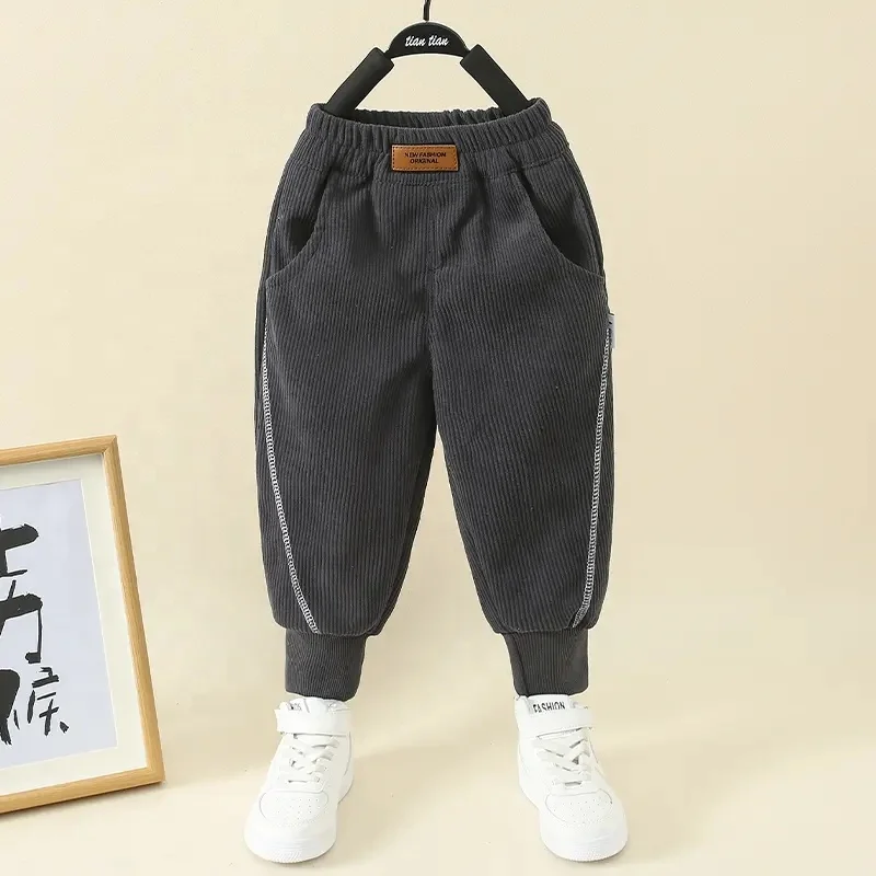 Baby Kids Jeans Pants Washed Toddler Baby Girls and Boys Denim Trousers Full Length Children New Fancy Legging Elastic Boutique