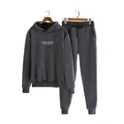 Sweat Suit Plus Size Warm Running Home Clothing Casual Loose Pullover For Female Sweat Suit Women Winter Tracksuit