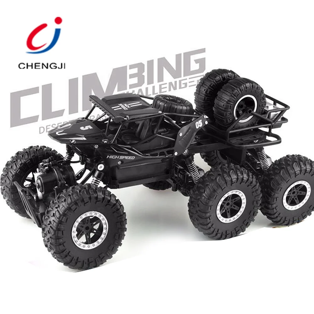 High Speed 2.4G 1:12 Six Wheel Off Road Remote Control Alloy RC Car, Ferngesteuertes Auto Climbing Toy Car Off Road Toys