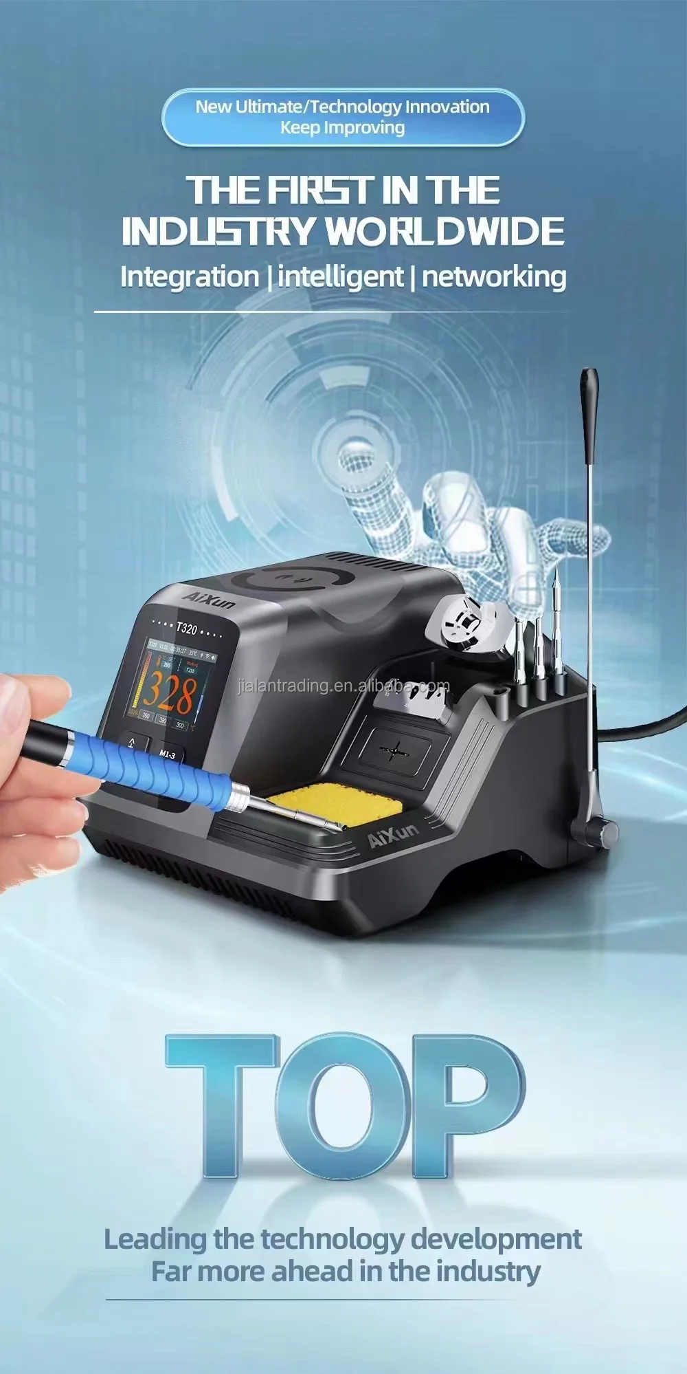 Aixun T320 T245/T210 Soldering Station Universal C210/C245 Iron Tips for Motherboard BGA Chip Disassembly Welding Repair Tool