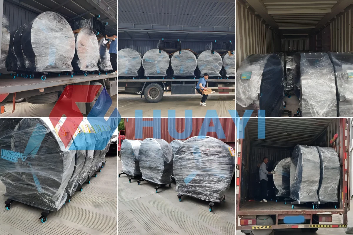 Fashion Drum Fan, 40-58'', 380V, 28000-42000m3 - detail 46