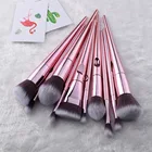 New Products 2021 Private Label Brushes 10 Pieces Makeup Brush Set For Face