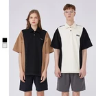 Unisex Hot Selling Custom Logo New Arrival Polo Collar Plus Size Premium Tshirt For Unisex