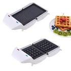Hot Sale Breakfast Auto Control Temperature Easy Cleaning Sandwich Egg Small Waffle Maker For Food Cart