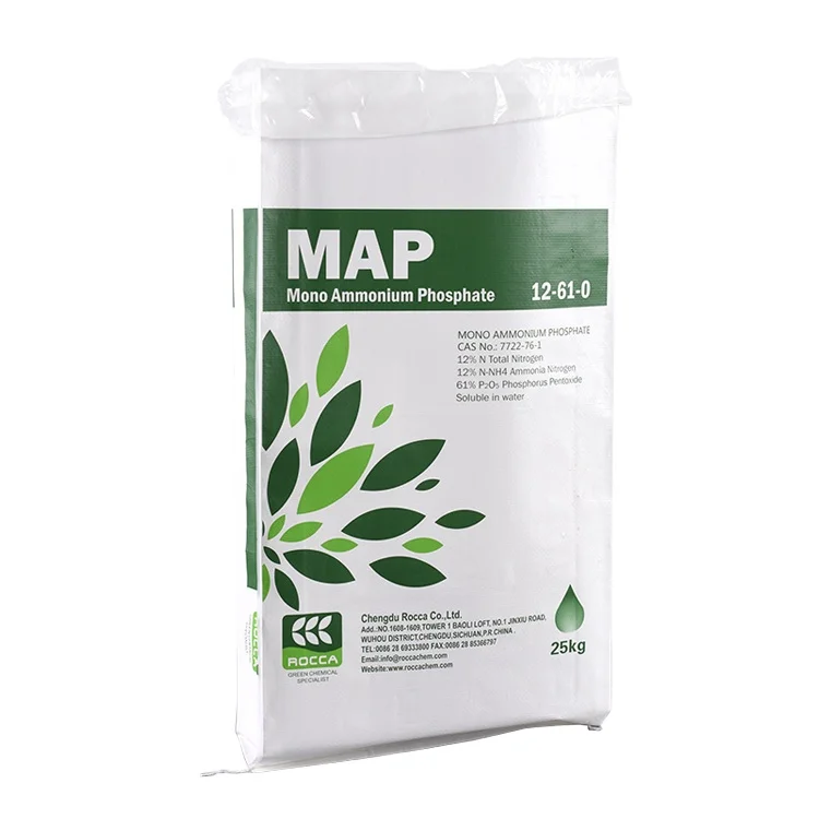 Custom Design Woven Polypropylene Soil Fertilizer Sack Bopp China Facrtoy Laminated Recycled pp Woven Bag 25kg 50kg