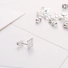 Earrings Earrings Small Earrings ADELANTE Wholesale Fashion Hollow Diamond 50 Pairs Boxed Mixed Small Gold Earrings