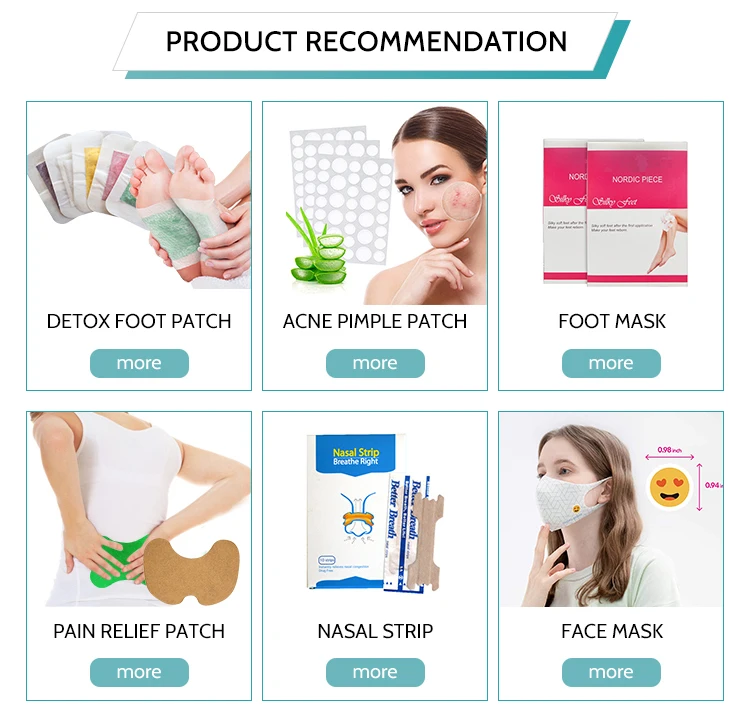2022 Hot Selling Self Adhesive Vitamin Stickers Energy Boost Hangover Sleep Focus Patches manufacture