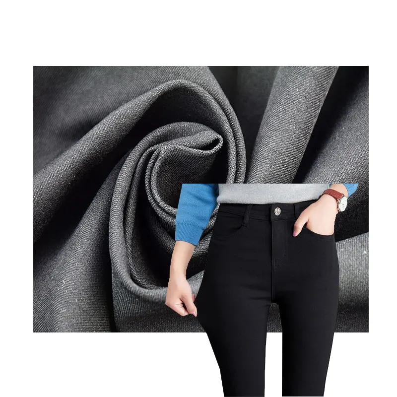 Nylon 79 Rayon 3 Spandex Twill Fabric 