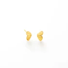 Earrings 18k Gold Plated Jewelry Noble 925 Sterling Silver Trendy Butterfly Stud Earrings For Women Party