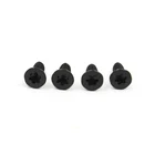 Black Zinc-plated 304 Stainless Steel Flat Head Torx Screw Black Torx M3 M4 3/16x1 1/4 Screw