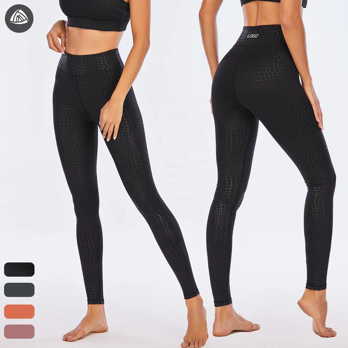 Yoga Pants With Texture