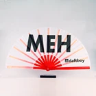 Hand Fan Chinese High Quality Foldable Wooden Kung Fu Hand Fan Custom Logo Promotional Fan