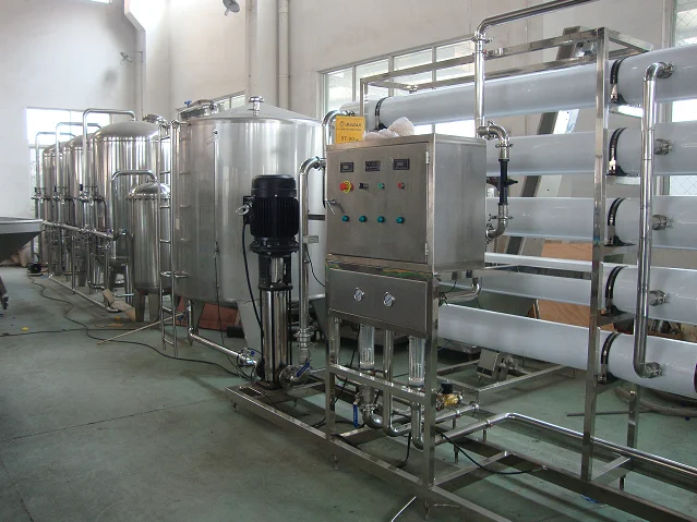 6TPH 7,9 кВт SS304 Танки Соленая вода Водопровод с обратным осмосом 0