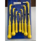 Key Reliable And Popular Types Of Spanner Color Hex Key Wrench For Industrial Use