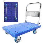 2022 Custom Design Heavy Duty 90*60 5 Inch Silent Wheel Trolley With Square Tube