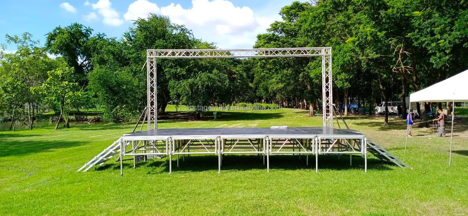 product spigot goal post truss led screen heavy loading truss assembly stage display for event concert-7