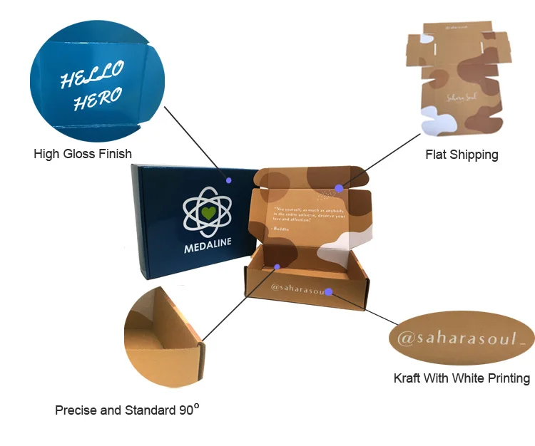 shoes paper printing packaging carton shipping color corrugated