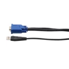 Vga For 2-In-1 USB KVM Cables KVM VGA 15 Pin Male To Male Cable For Keyboard And Mouse