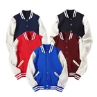 Wholesale OEM Vintage Custom Bomber Coats Men Baseball Jacket Letterman Blank Varsity Jackets