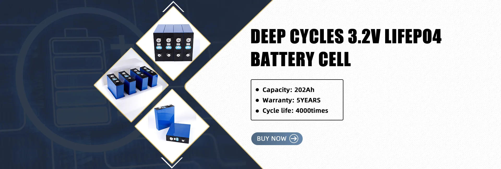 células prismáticas profundas de encargo del ciclo lifepo4 de Ion Battery Packs 4kg del litio de 3.2V 202Ah 1