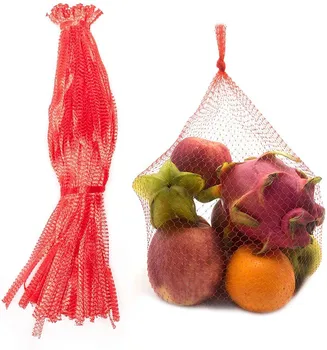 100% Biodegradable Packaging Fruit Mesh Net Bag Plastic Mesh Netting For Fruits