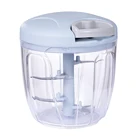 Products Products Kitchen Gadgets Mini Food Garlic Vegetable Grinder Chopper Mincer Crusher Press Hot Sale Multi-function